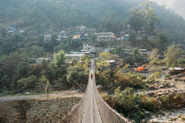 Dirang Boutique Cottages — the surrounding landscape at Dirang Dzong village, West Kameng District