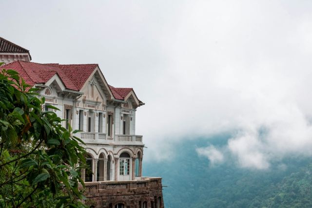 The Elgin Silver Oaks — Hotel exterior at Kalimpong, above the Teesta valley, 1,250m