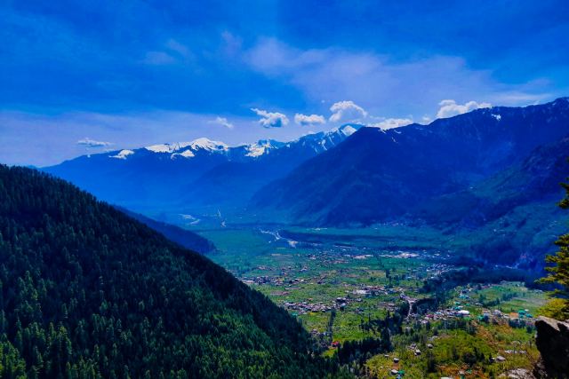Hotel Grand Bomdila — the surrounding landscape at Bomdila, West Kameng District