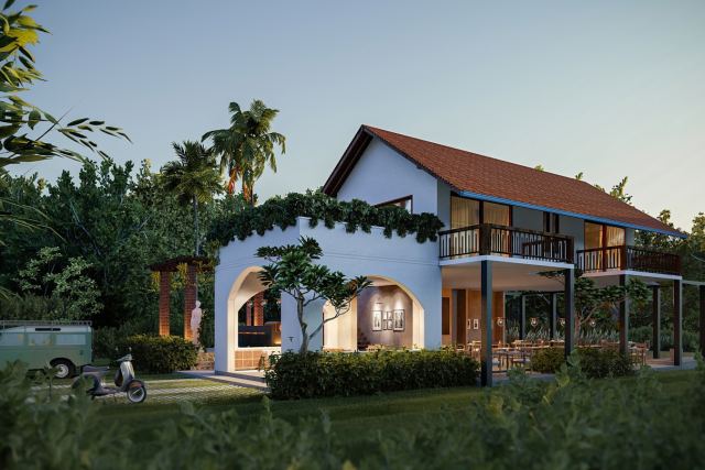 Kihim Courtyard by amã Stays & Trails — Villa exterior at Kihim, Alibaug