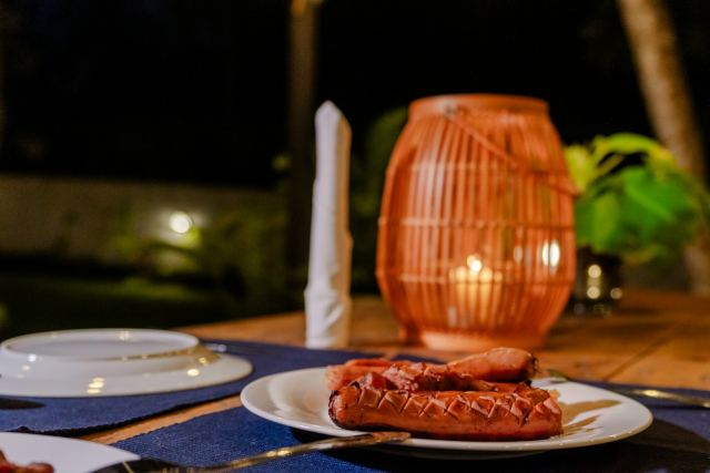 Kihim Courtyard by amã Stays & Trails — dining
