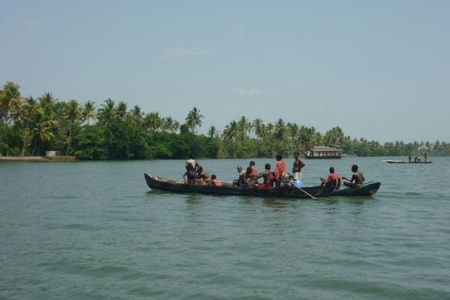 Kumarakom Lake Resort — the surrounding landscape at Kumarakom, Vembanad Lake