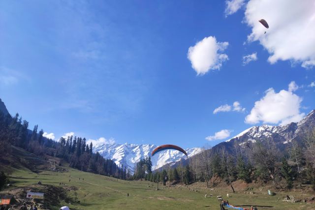 Manuallaya – The Resort & Spa in the Himalayas — the surrounding landscape at Chadiyari, near Vashisht, Manali, Himachal Pradesh, approx. 1,980m
