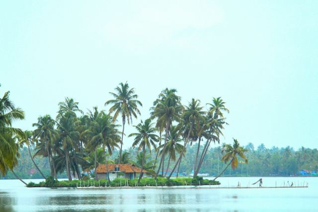 Niraamaya Retreats Surya Samudra — Villa exterior at Pulinkudi, Kovalam