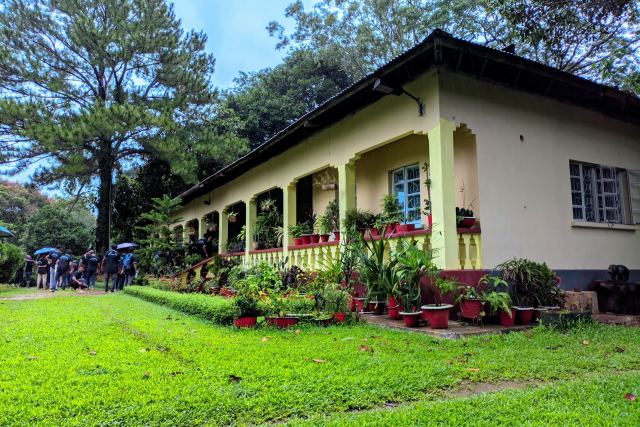 Pollibetta Bungalow, Plantation Trails — grounds and approach