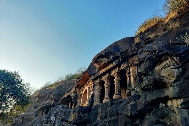 The Source at Sula — the surrounding landscape at Govardhan, Nashik wine country