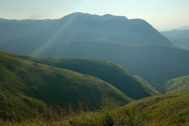 Spice Village, a CGH Earth Experience — the surrounding landscape at Kumily, Thekkady, Periyar Tiger Reserve