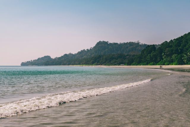 Taj Exotica Resort & Spa, Andamans — the surrounding landscape at Radhanagar Beach, Havelock (Swaraj Dweep)