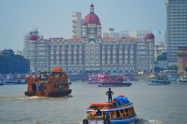 The Taj Mahal Palace, Mumbai — Hotel exterior at Colaba, Mumbai