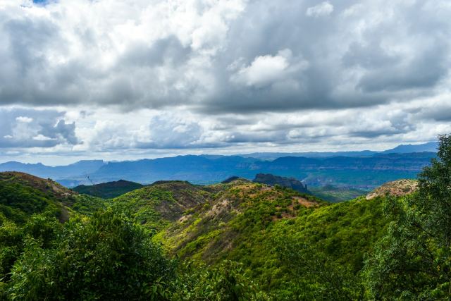 The Machan — the surrounding landscape at Jambulne, near Lonavala